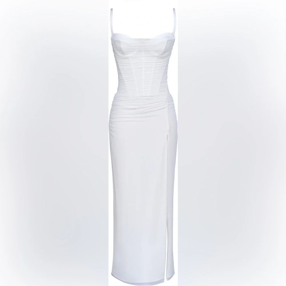 House of CB White Maxi Dress - Picture 6 of 8
